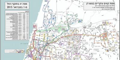 Централна аутобуска станица Тел-Авива мапи