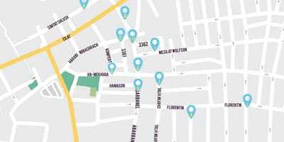 Карта флорентин Тел Авив