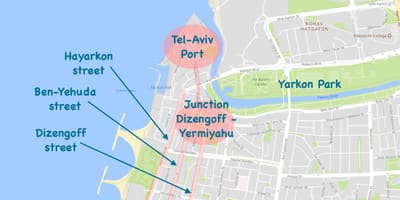 Парк яркон мапи